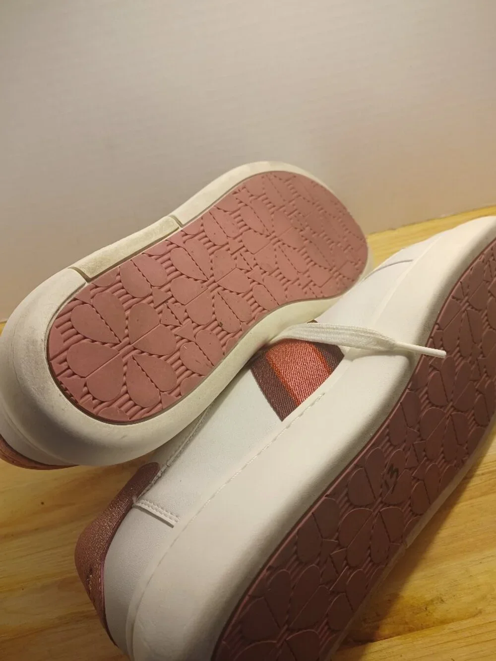 Kate Spade Leather Stripped Keswick Sneakers
